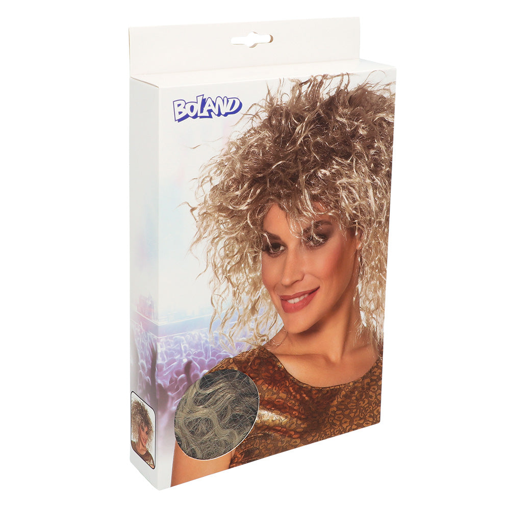 Pruik jaren 80 rock queen blond - foto 2