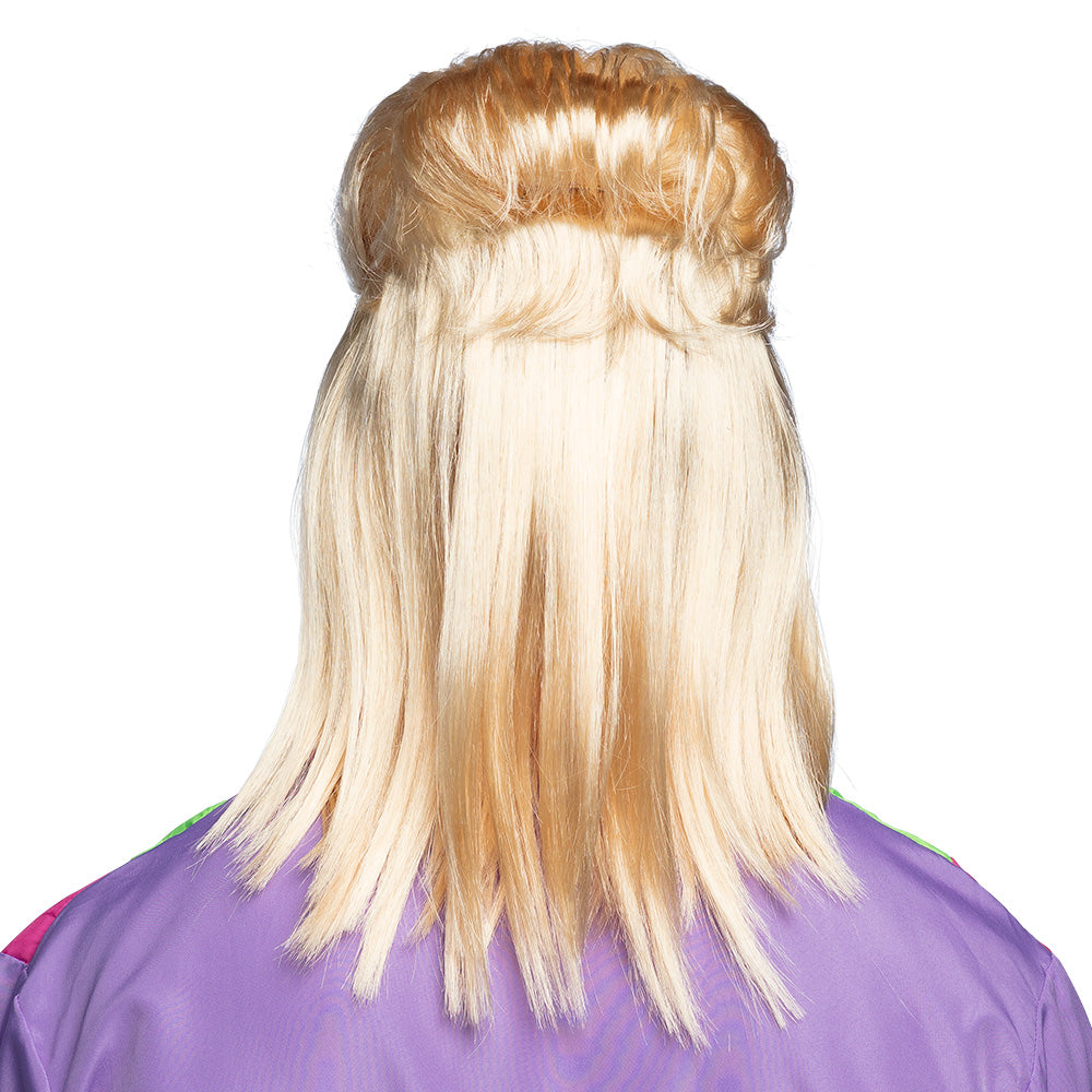 Pruik jaren 80 lang blond - foto 4