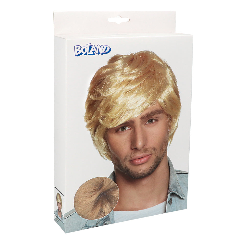 Pruik jaren 90 kort blond - foto 2