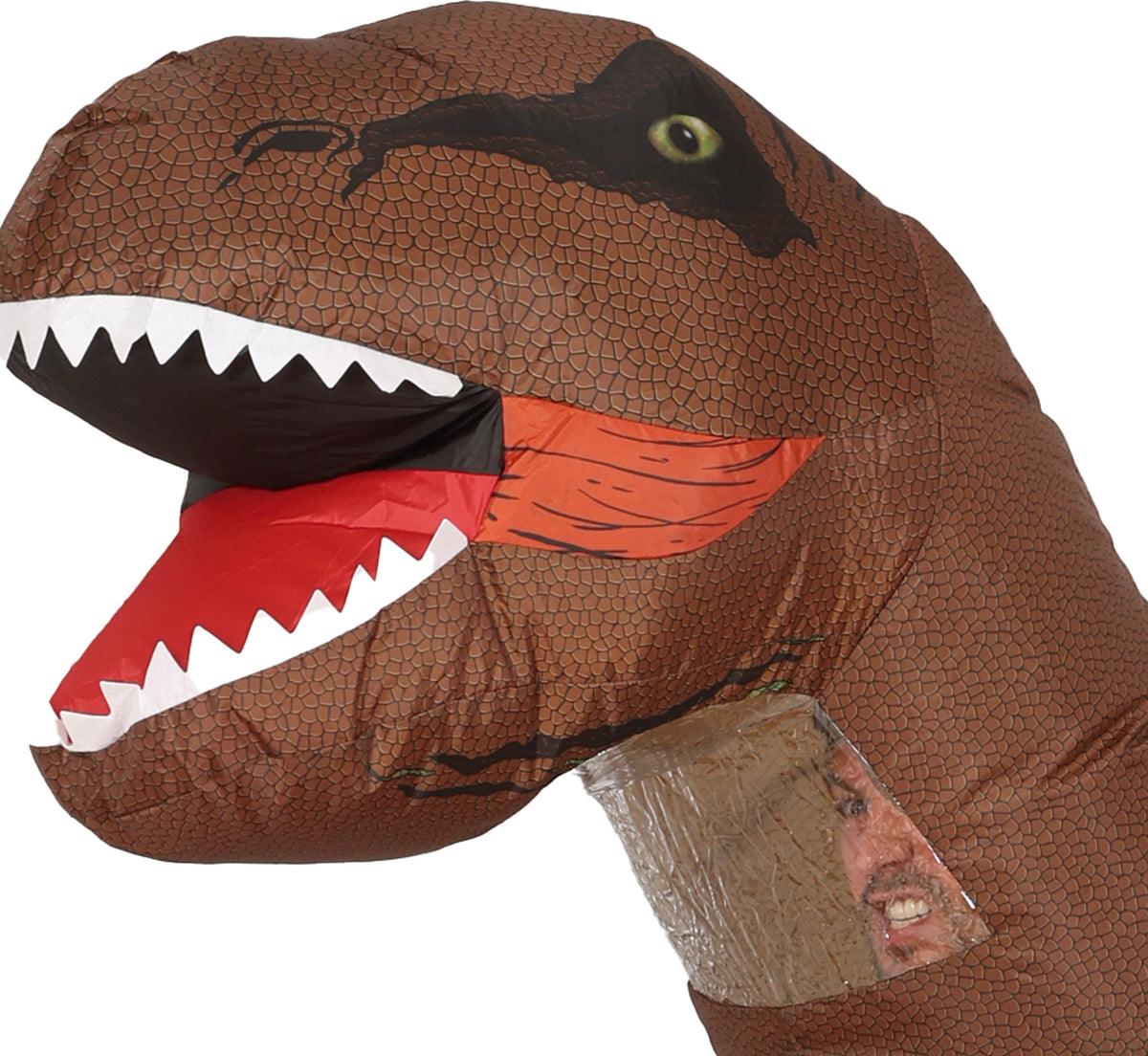 Opblaasbaar dinosauruskostuum T-rex groot - foto 3