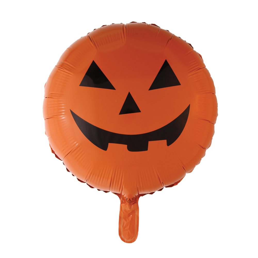 Folieballon Halloween pompoen 46 cm
