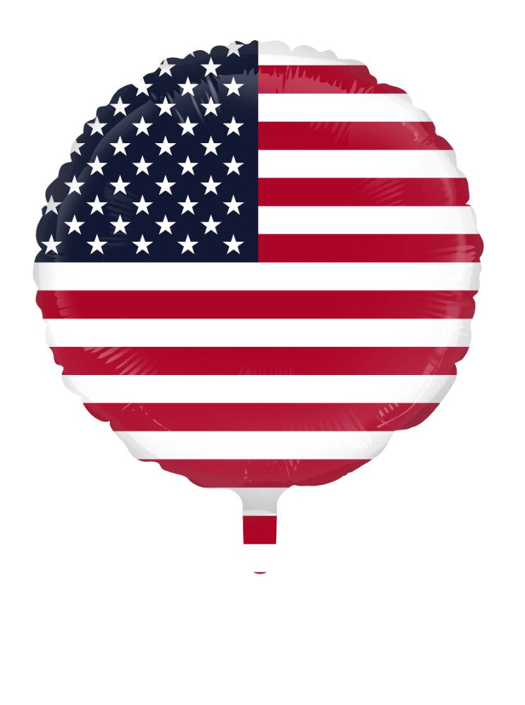 Folieballon USA vlag 46 cm