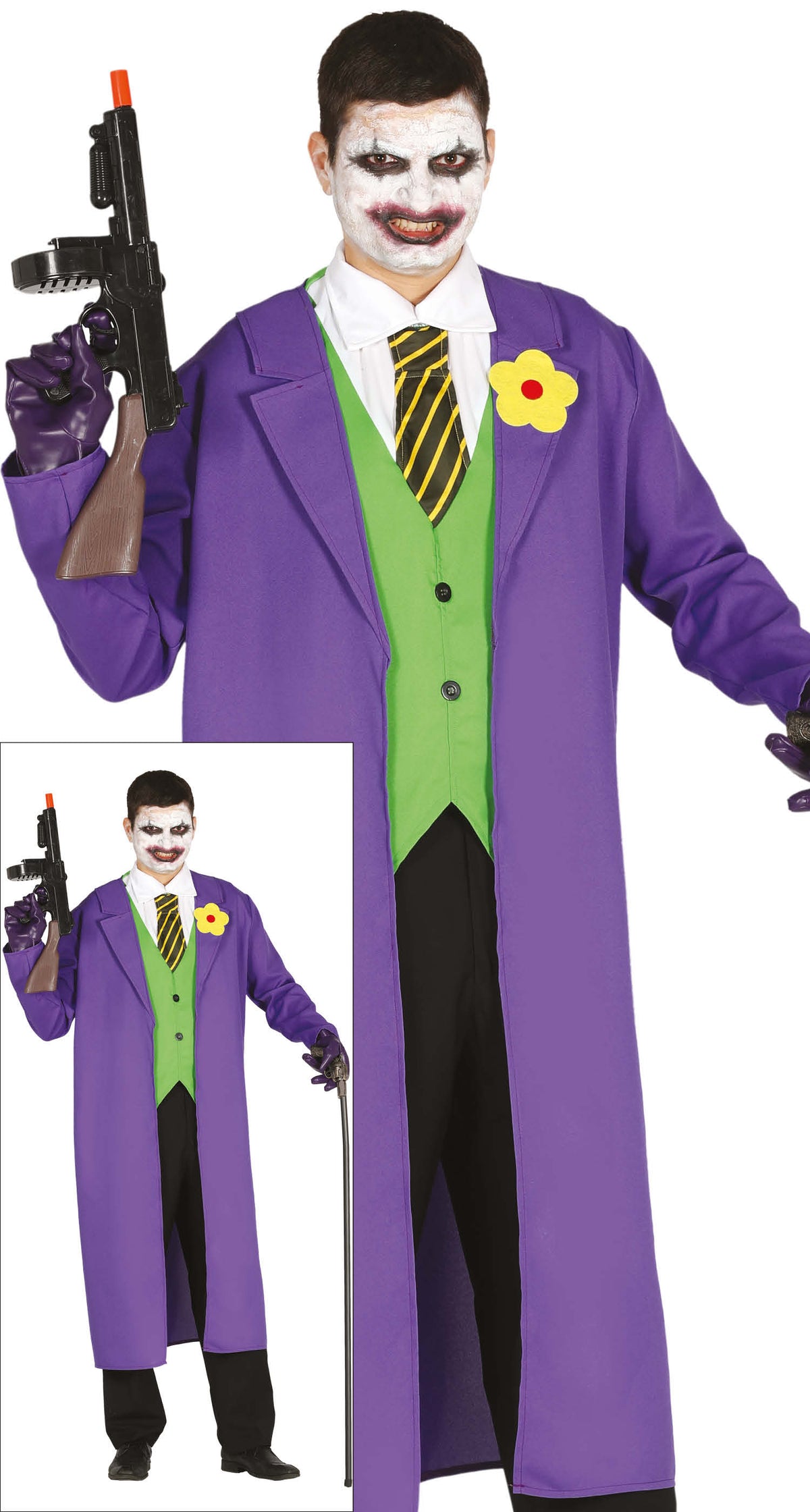 Kostuum Joker heren