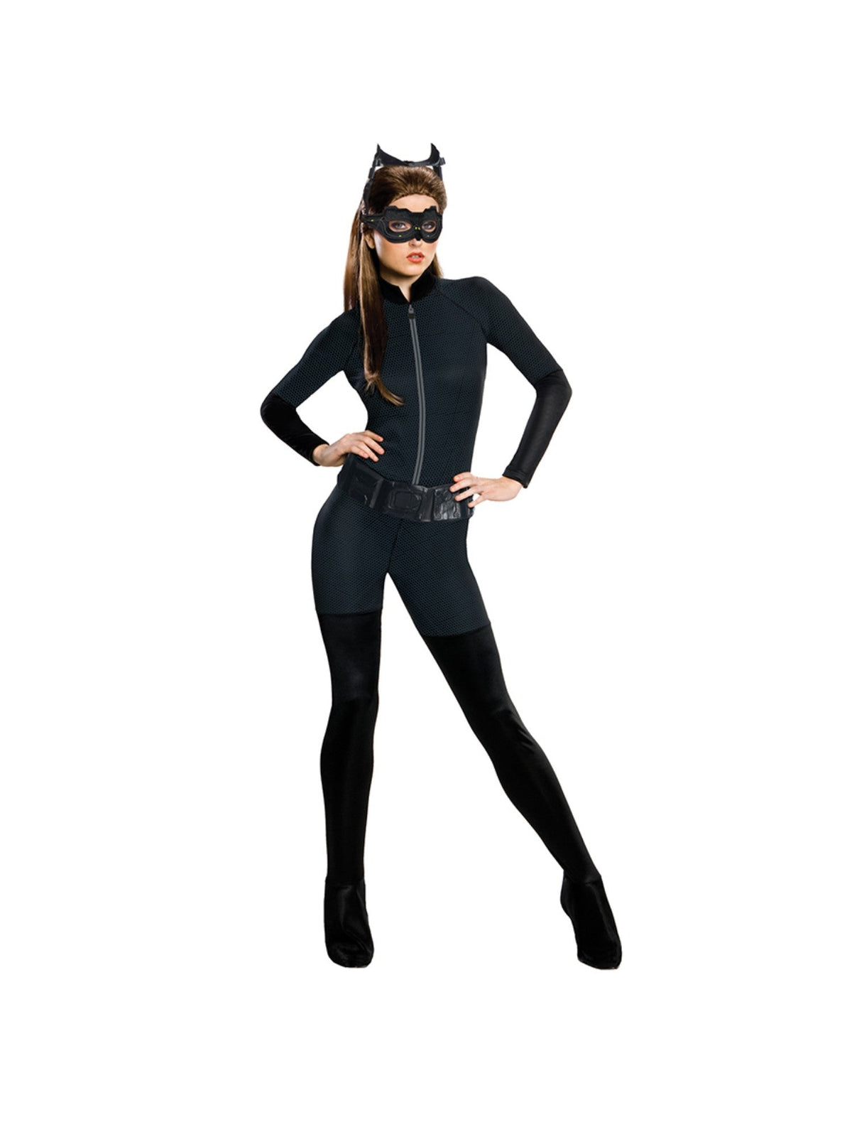 Kostuum Catwoman dames (3-delig) - foto 4