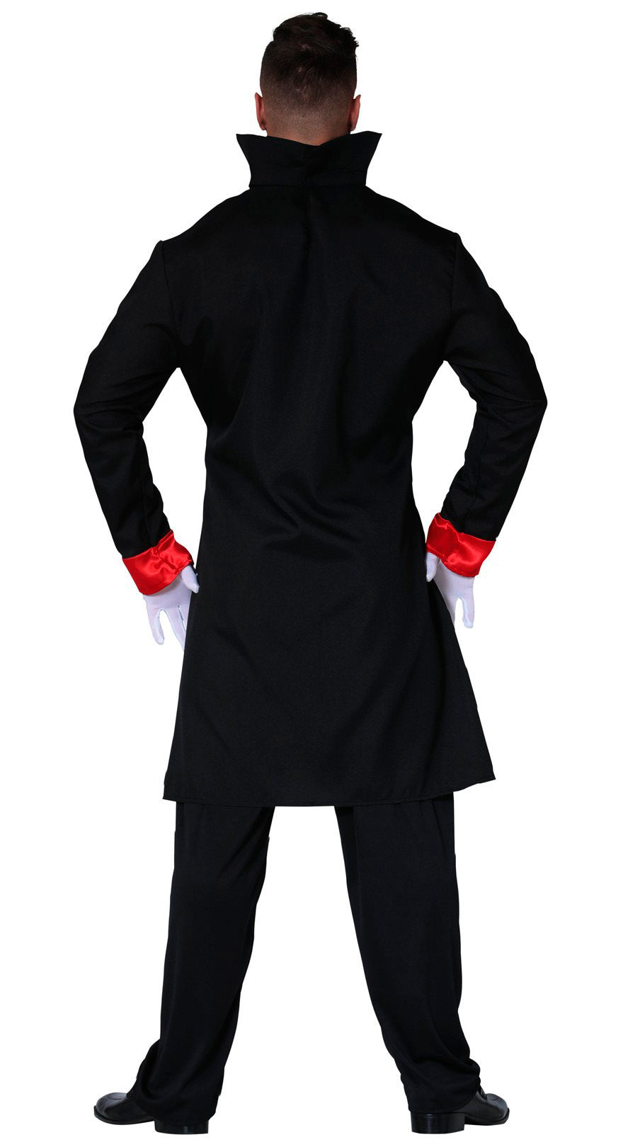 Kostuum Dracula met cape heren - foto 3