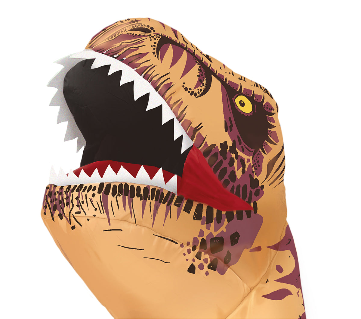 Opblaasbaar dinosauruskostuum T-rex - foto 5