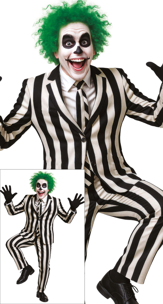 Kostuum Beetlejuice heren