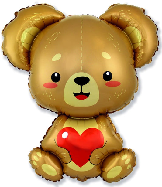 Folieballon Love Bear 84 cm