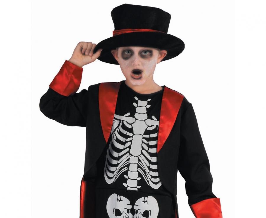 Kinderkostuum Elegant skeleton (3-delig) - foto 2