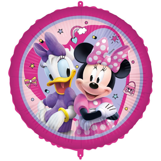 Folieballon minnie mouse en katrien 46 cm