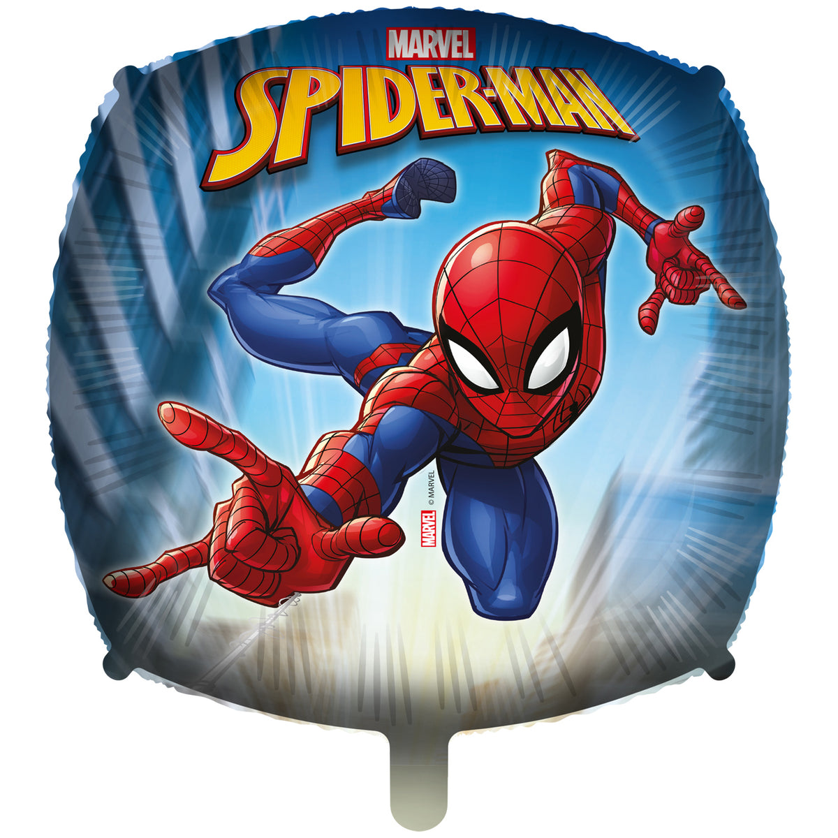 Vierkante folieballon met Spider-Man, 46 cm