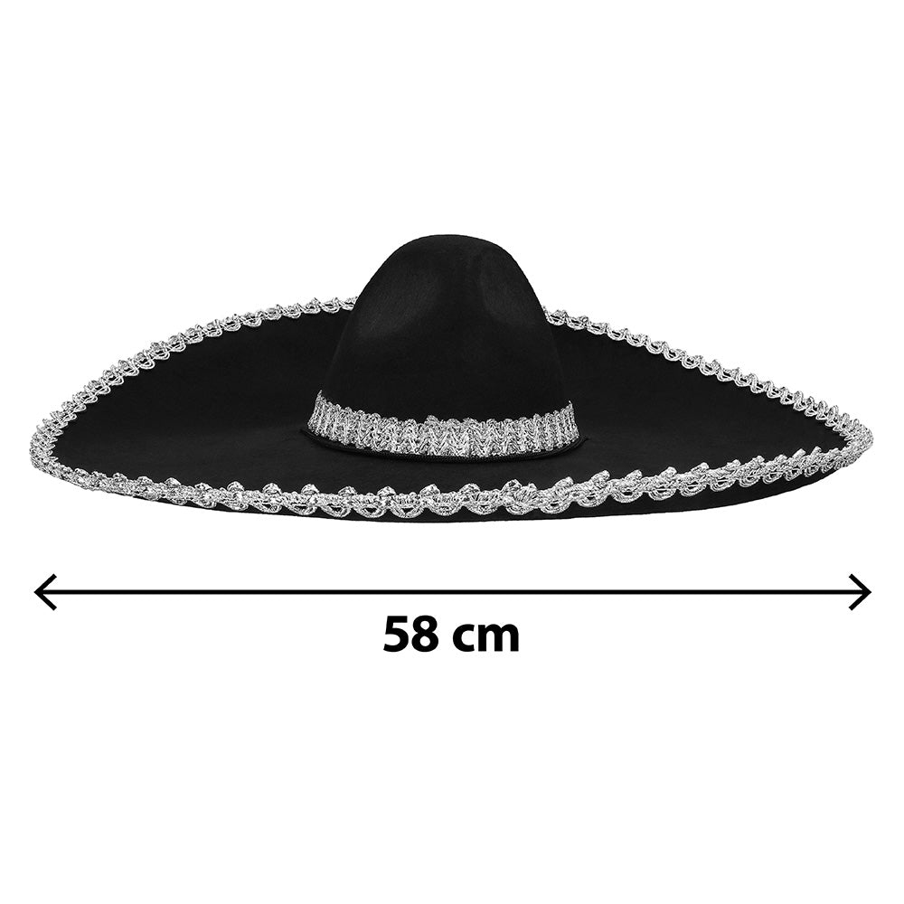 Sombrero Juanito zwart - foto 2
