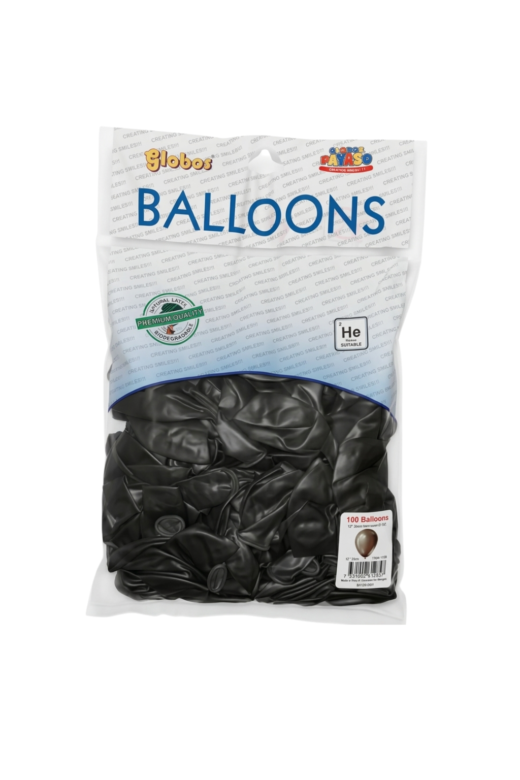 Latex ballonnen pastel bruin 30 cm – 100 stuks