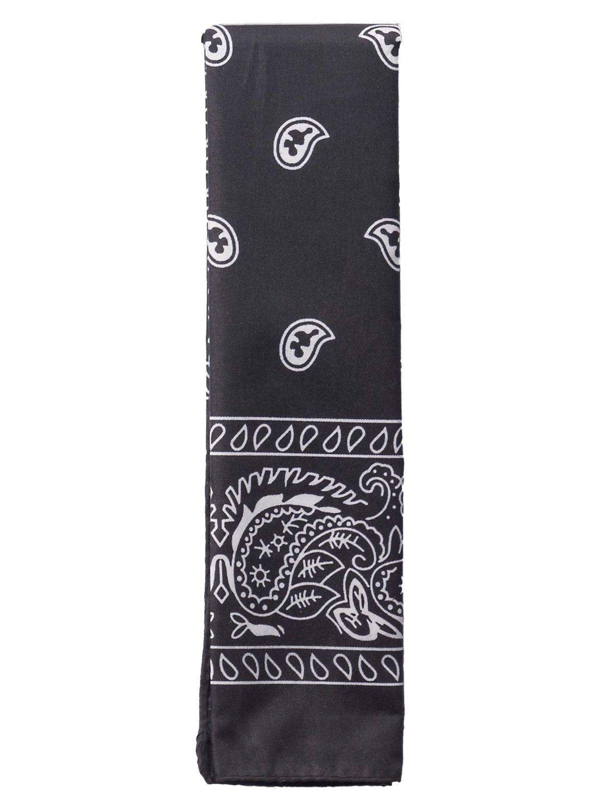 Bandana zwart paisley
