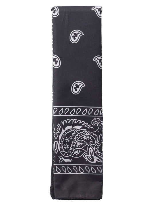 Bandana zwart paisley