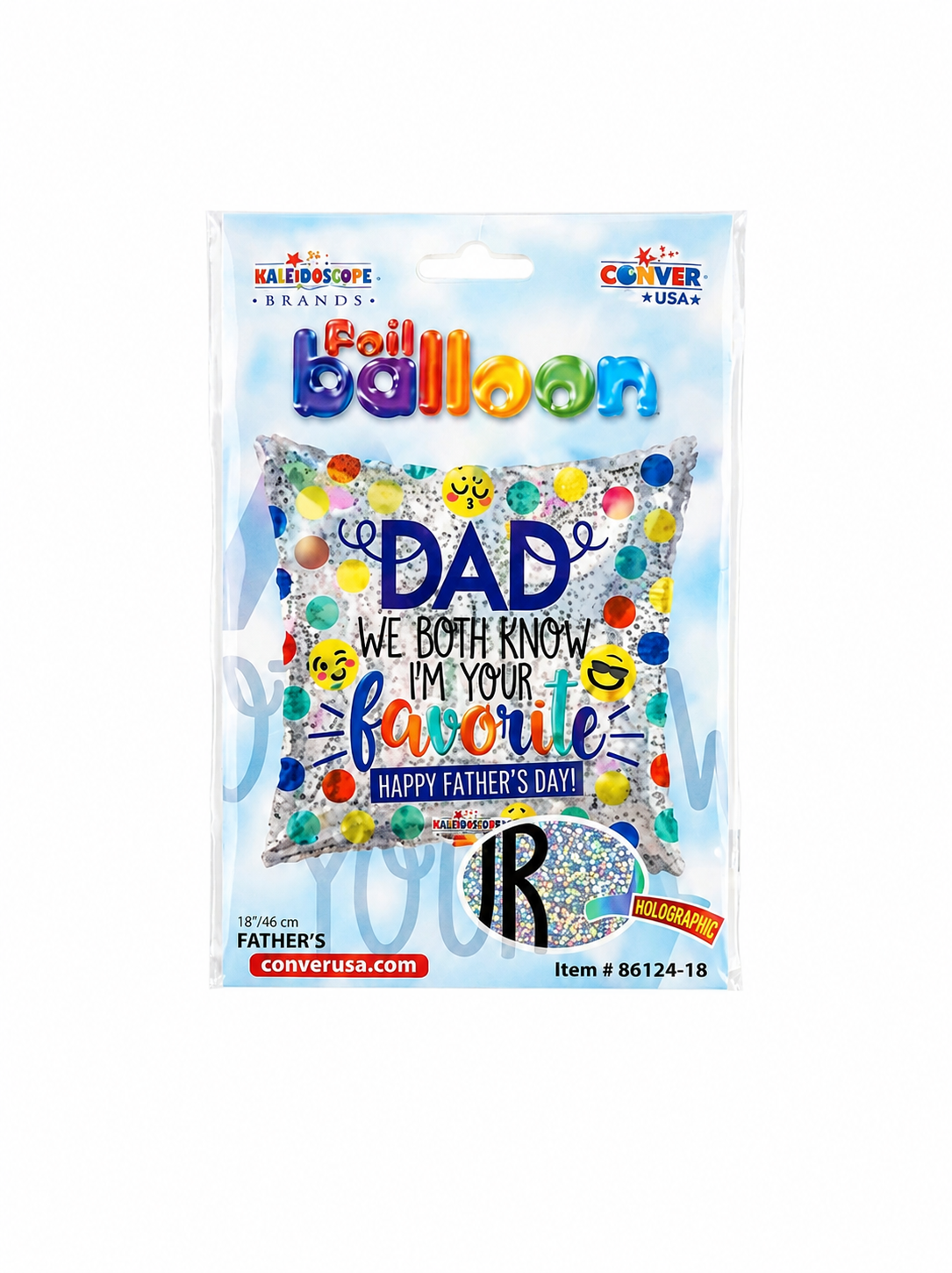 Folieballon Vaderdag 1