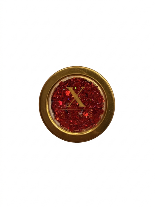 X-Sins Body Glitter Gel – Rood