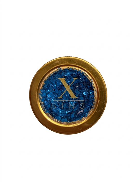 X-Sins Body Glitter Gel – Koningsblauw