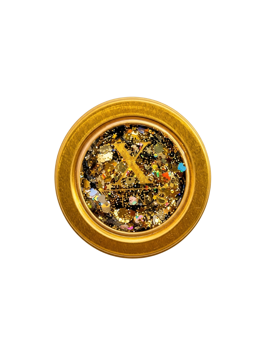 X-Sins Body Glitter Gel – Golden Flower