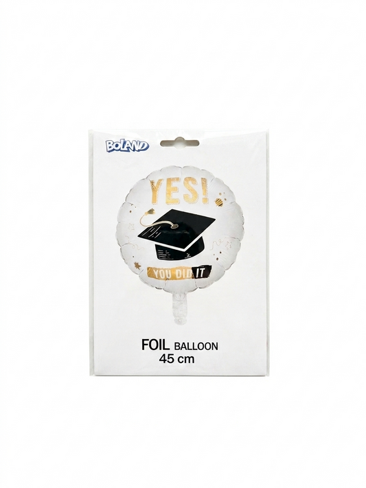 Folie Ballon Yes! You did it – 46 cm