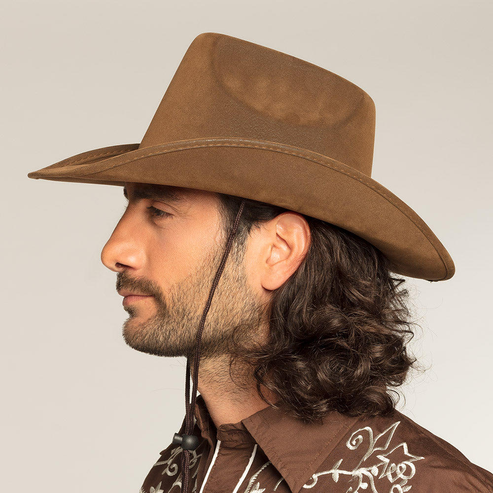 Cowboyhoed Utah in leatherlook - foto 4