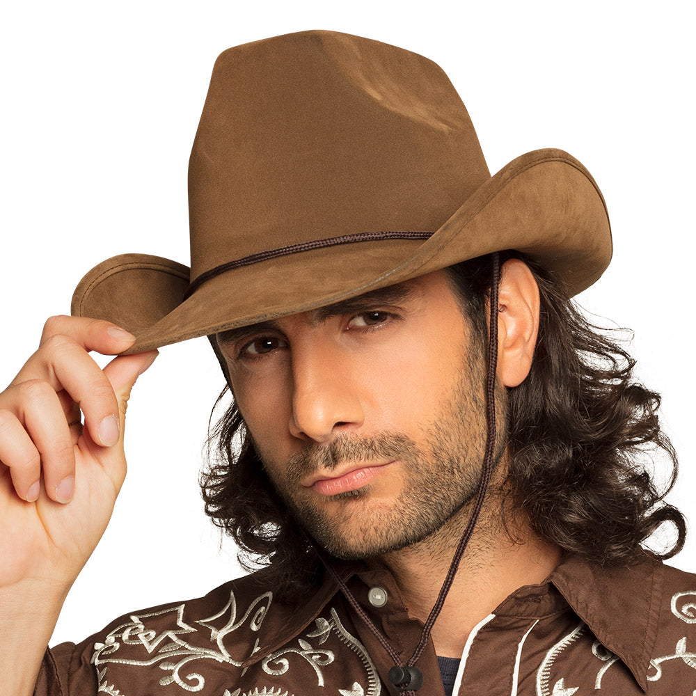 Cowboyhoed Utah in leatherlook