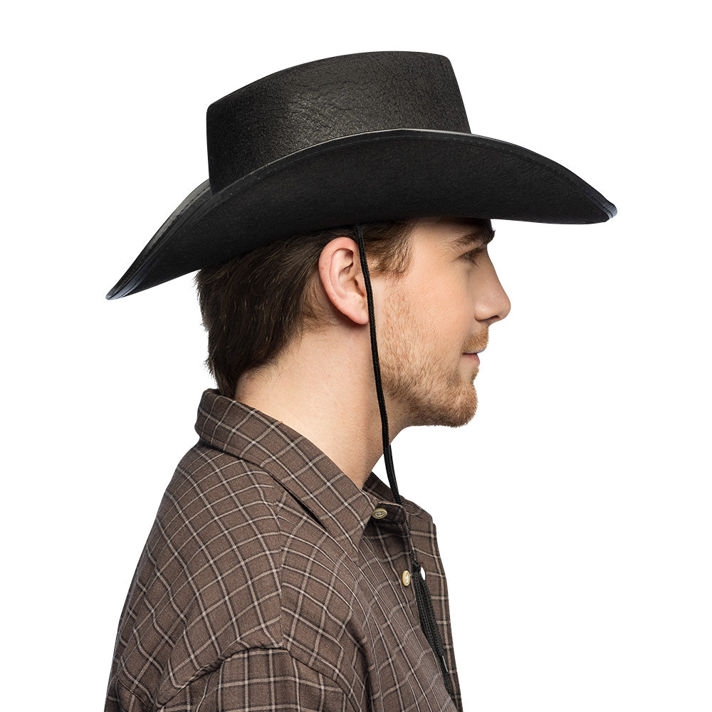 Zwarte cowboyhoed Wyatt - foto 4
