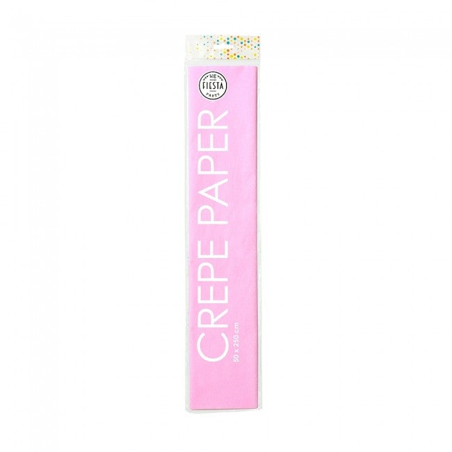 Crêpepapier 50 x 250 cm babyroze