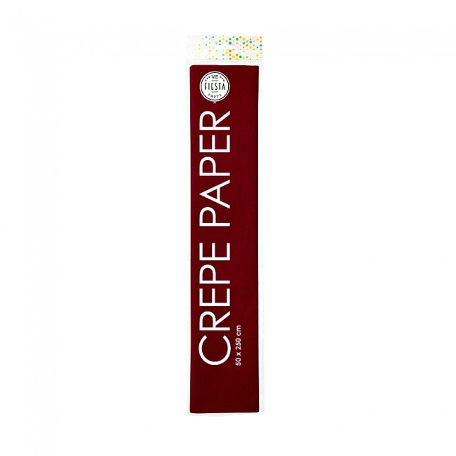 Crêpepapier 50 x 250 cm bordeauxrood