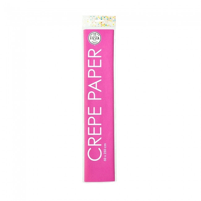 Crêpepapier 50 x 250 cm warm roze