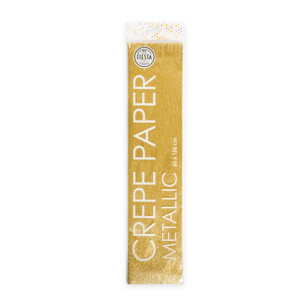 Crêpepapier Metallic Goud 50 x 150 cm