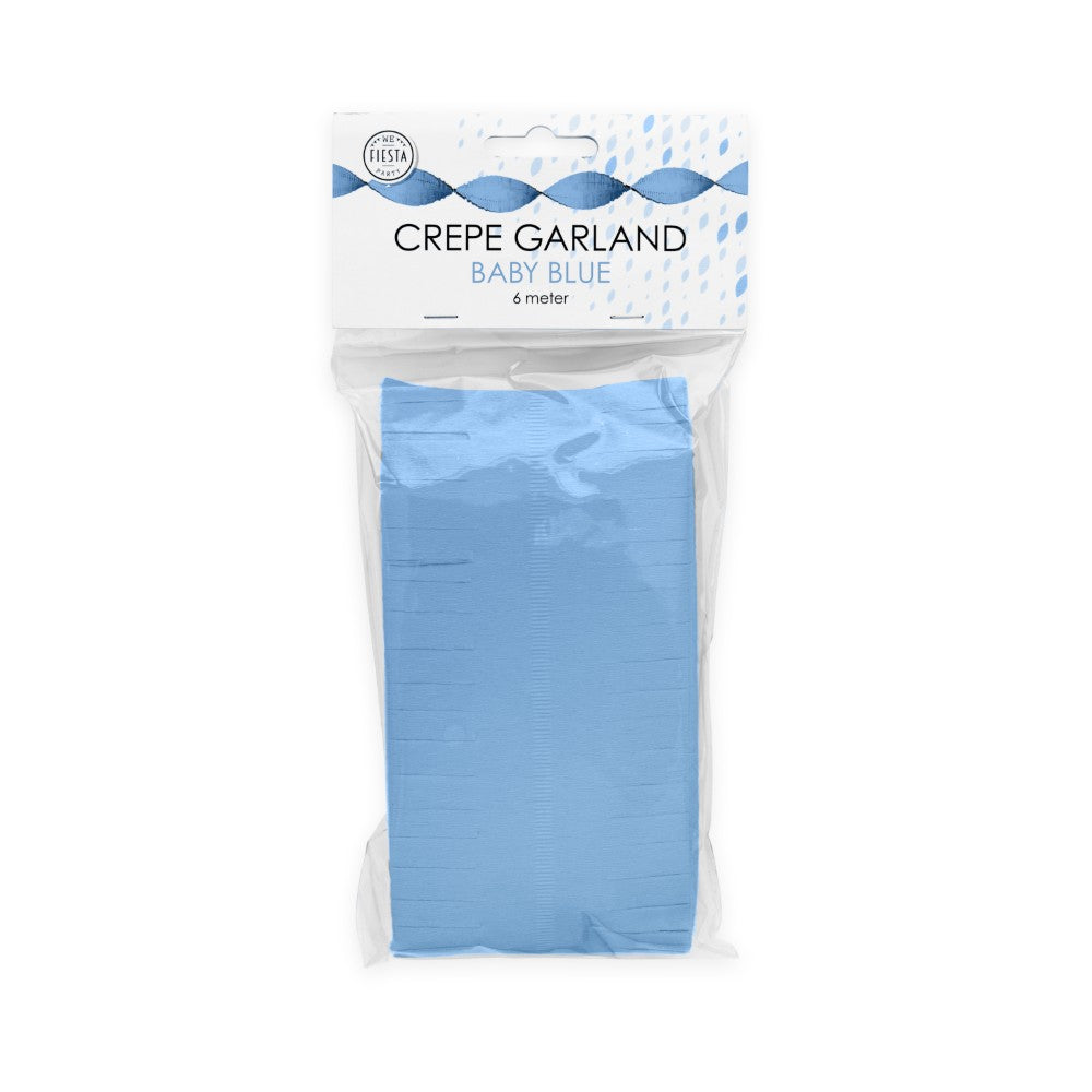 Crêpeslinger Babyblauw 6 meter - foto 2