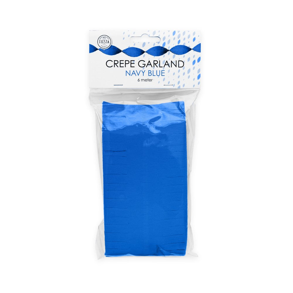 Crêpeslinger Marineblauw 6 meter - foto 2
