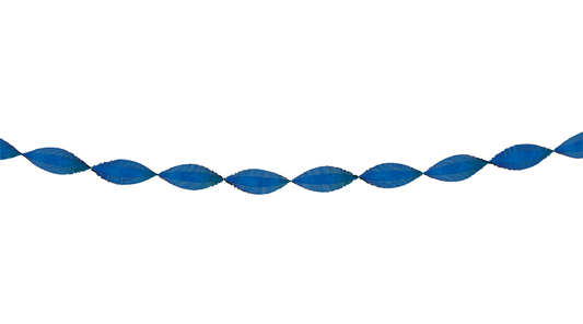 Crêpeslinger Marineblauw 6 meter