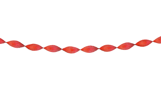 Crêpeslinger Rood 24 meter – Vlamvertragend