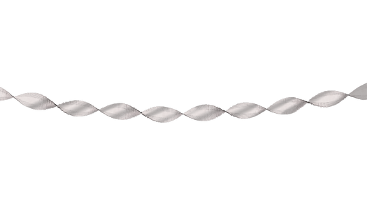 Crêpeslinger Zilver 6 meter