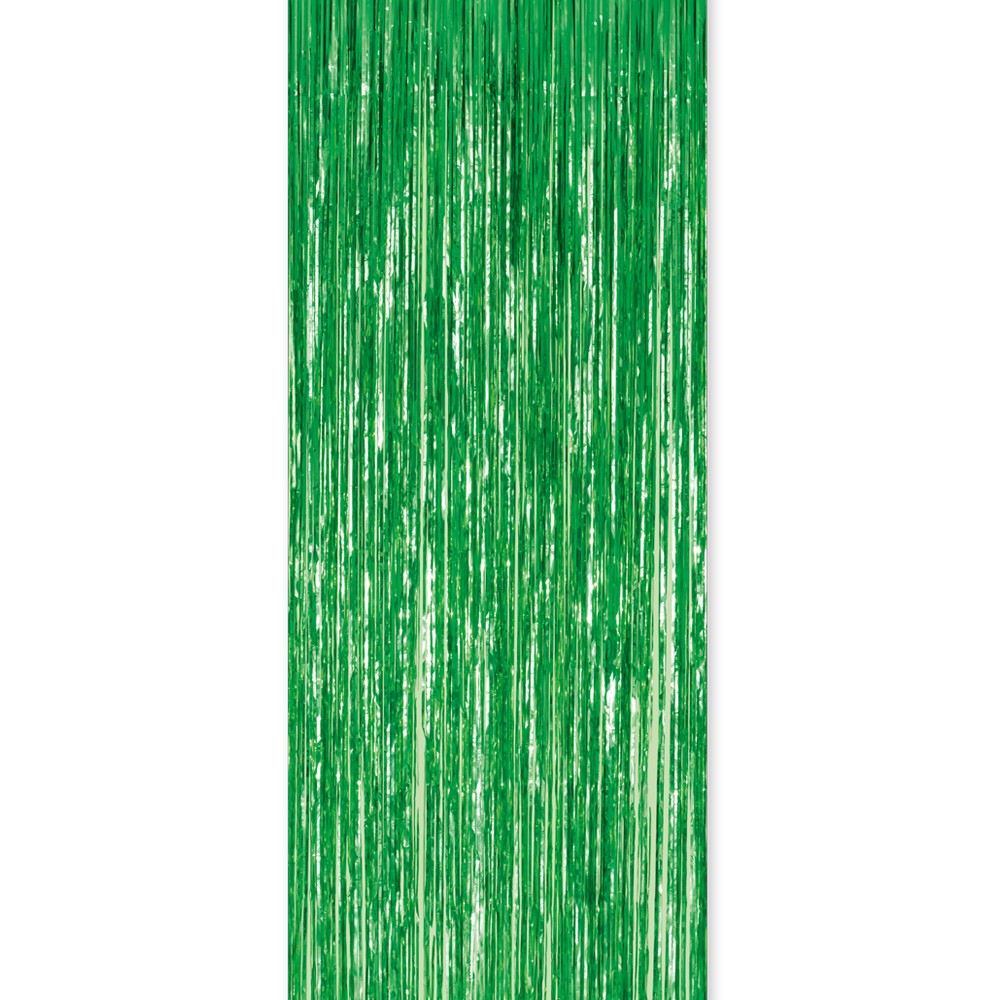 Feestgordijn 100 x 240 cm groen