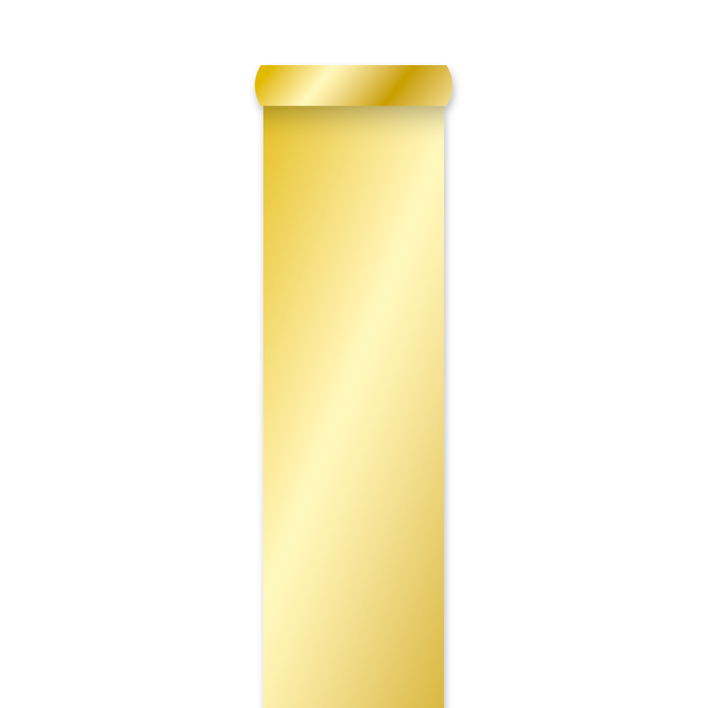 Gouden feestloper 450 x 60 cm