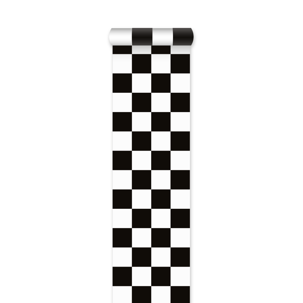 Racing feestloper met finishvlag-print 450 x 60 cm