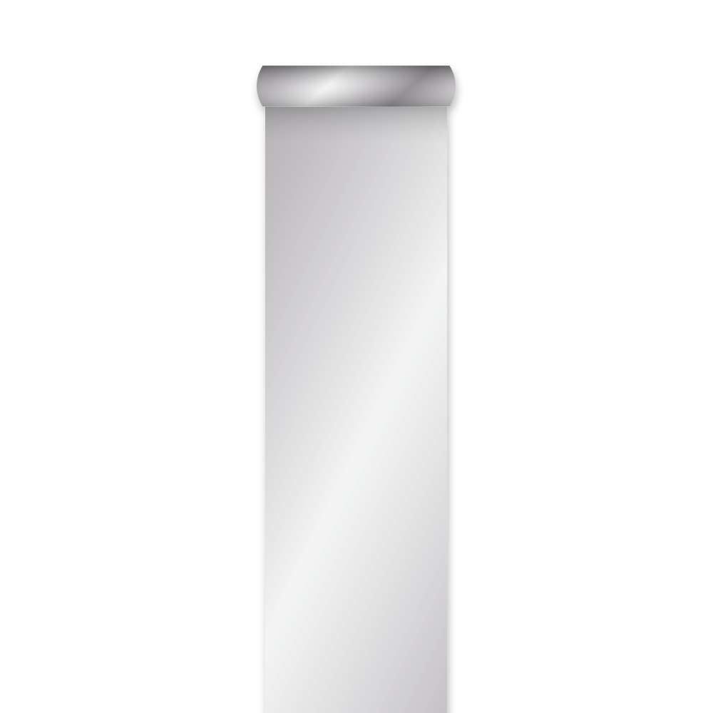 Zilveren feestloper 450 x 60 cm