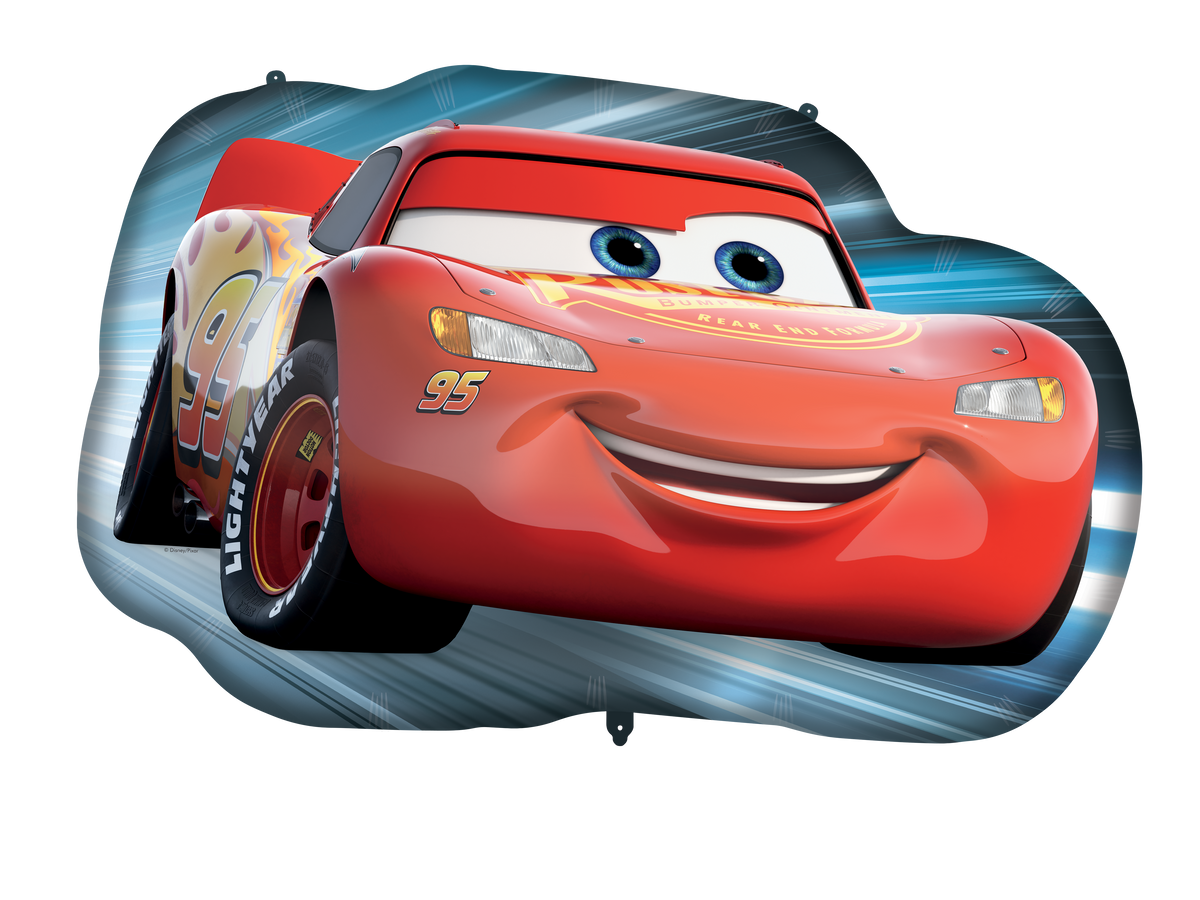 Folieballon Cars Bliksem McQueen 99 cm