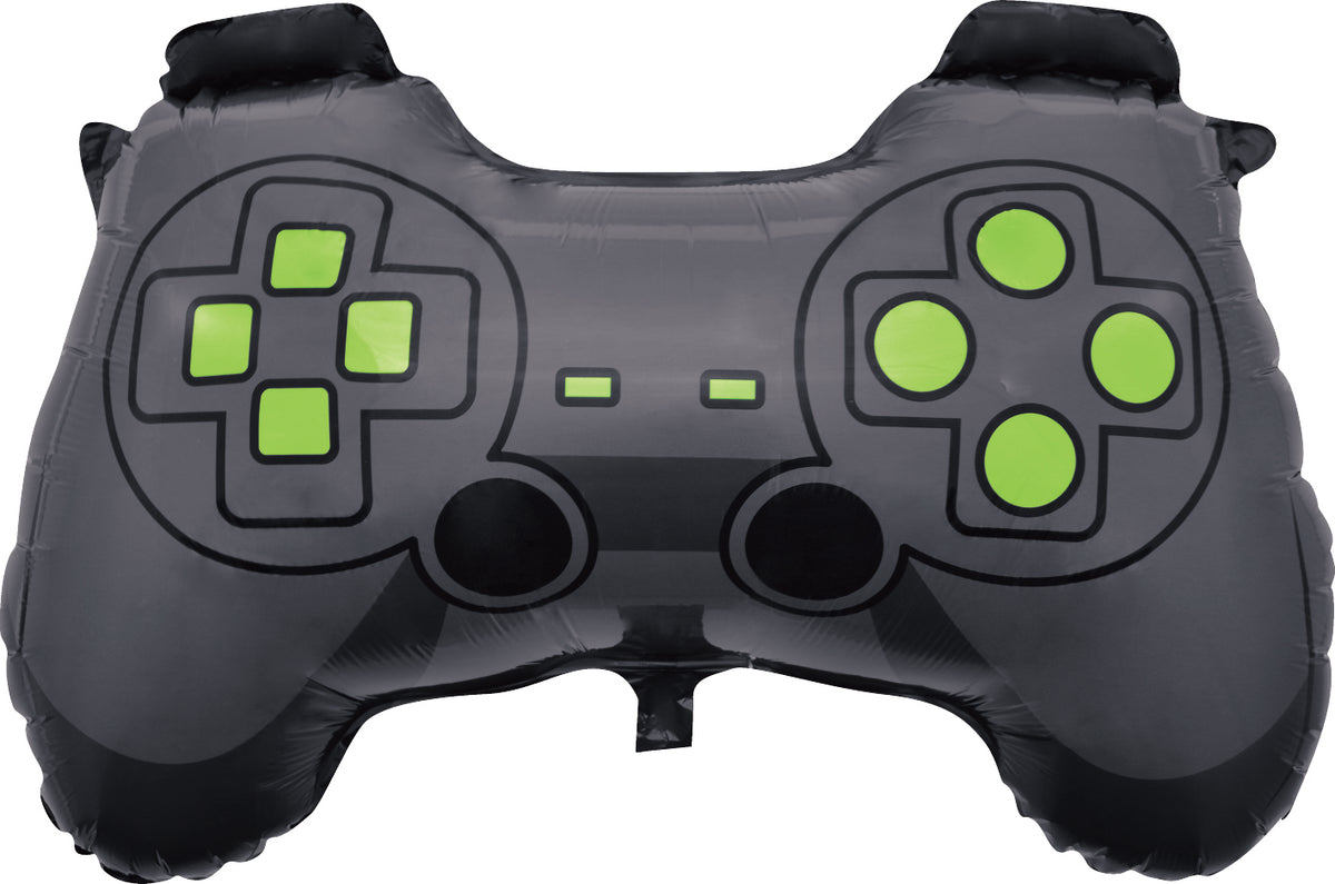 Folieballon in de vorm van een gamecontroller, 68 cm