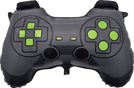Folieballon in de vorm van een gamecontroller, 68 cm