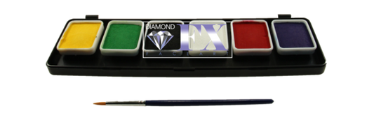 Diamond FX schminkpalet Essential 6 kleuren 6 x 6 gram