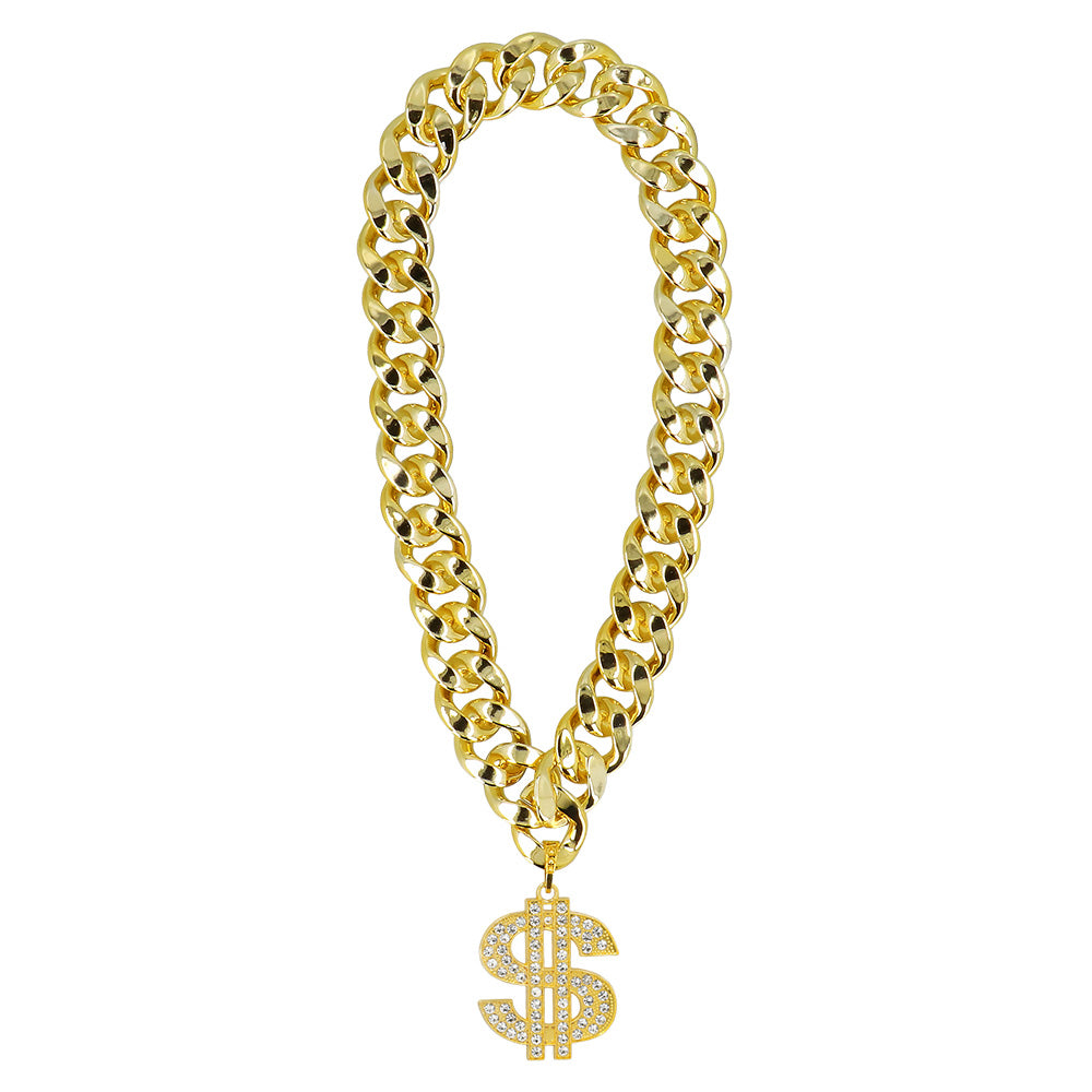 Gouden ketting Dollar Memphis - foto 2