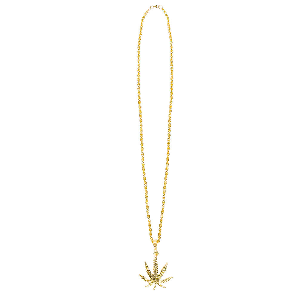 Gouden schakelketting Grass - foto 2