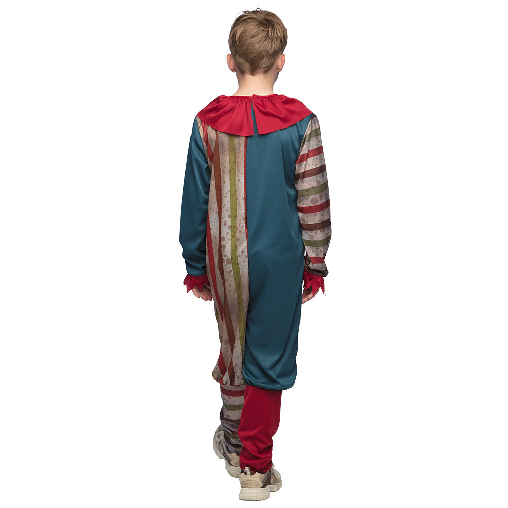 Jongen in griezelig Evil Clown-kostuum - foto 2