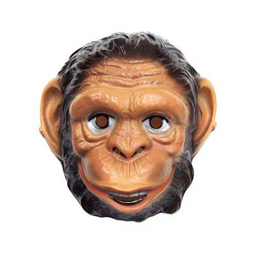 Masker chimpansee plastic