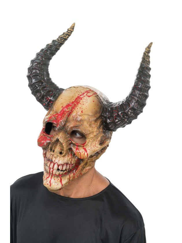 Schuimmasker bebloede demonenschedel - foto 2