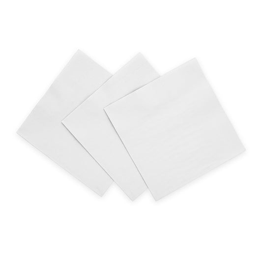 Witte papieren servetten 33x33 cm, pak van 20 stuks